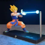 Super Saiyan Goku Light Up Kamehameha Dragon Ball Z | LIGHT Magnetic Touch Night Light Levitating Desk Lamp GALA